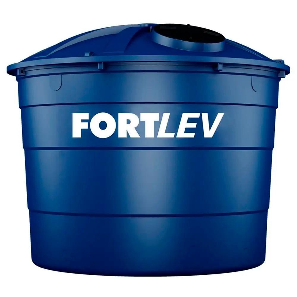 Caixa d'água Polietileno 7.500L Azul Fortlev