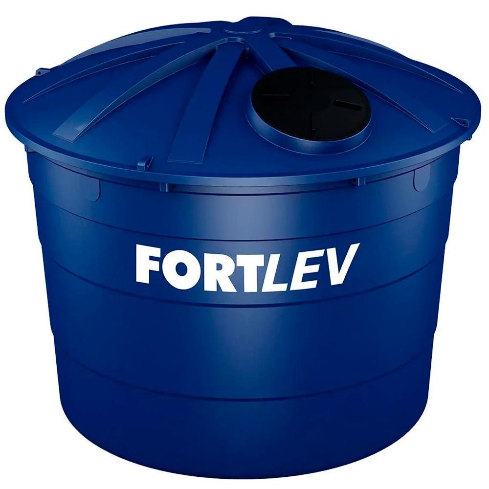 Caixa d'água Polietileno 7.500L Azul Fortlev