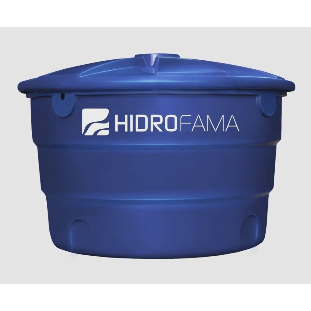 Caixa D' Água Polietileno com tampa 1000L Hidrofama