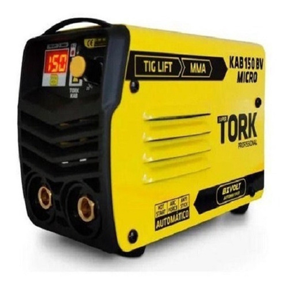 Maquina de solda inversora 150A mma IE-6150 bv super tork