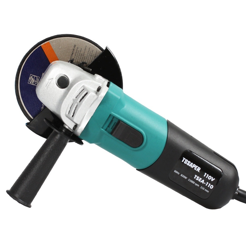 Esmerilhadeira Lixadeira Angular 820w 115mm 4.1/2 11000rpm Tssaper modelo tsea